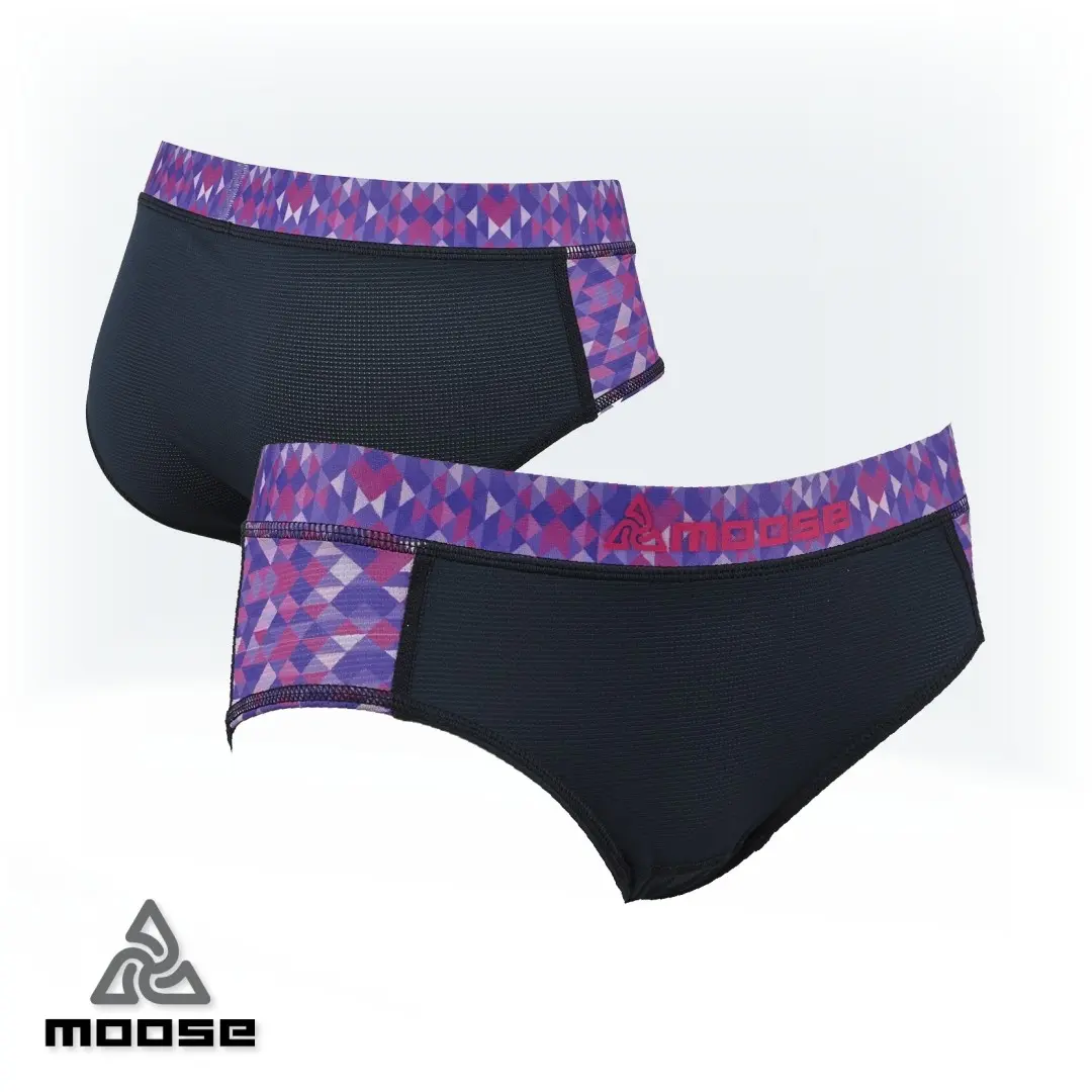 TABIT PANTS WOMEN dámské rychleschnoucí funkční kalhotky Moose Fialová S 1 kus