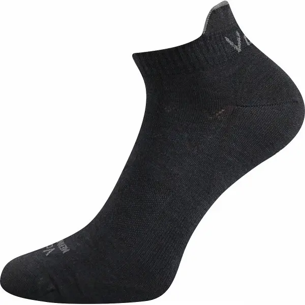 VOXX Ponožky slabé z merino ROD s ionty stříbra ČERNÉ 39-42 115193