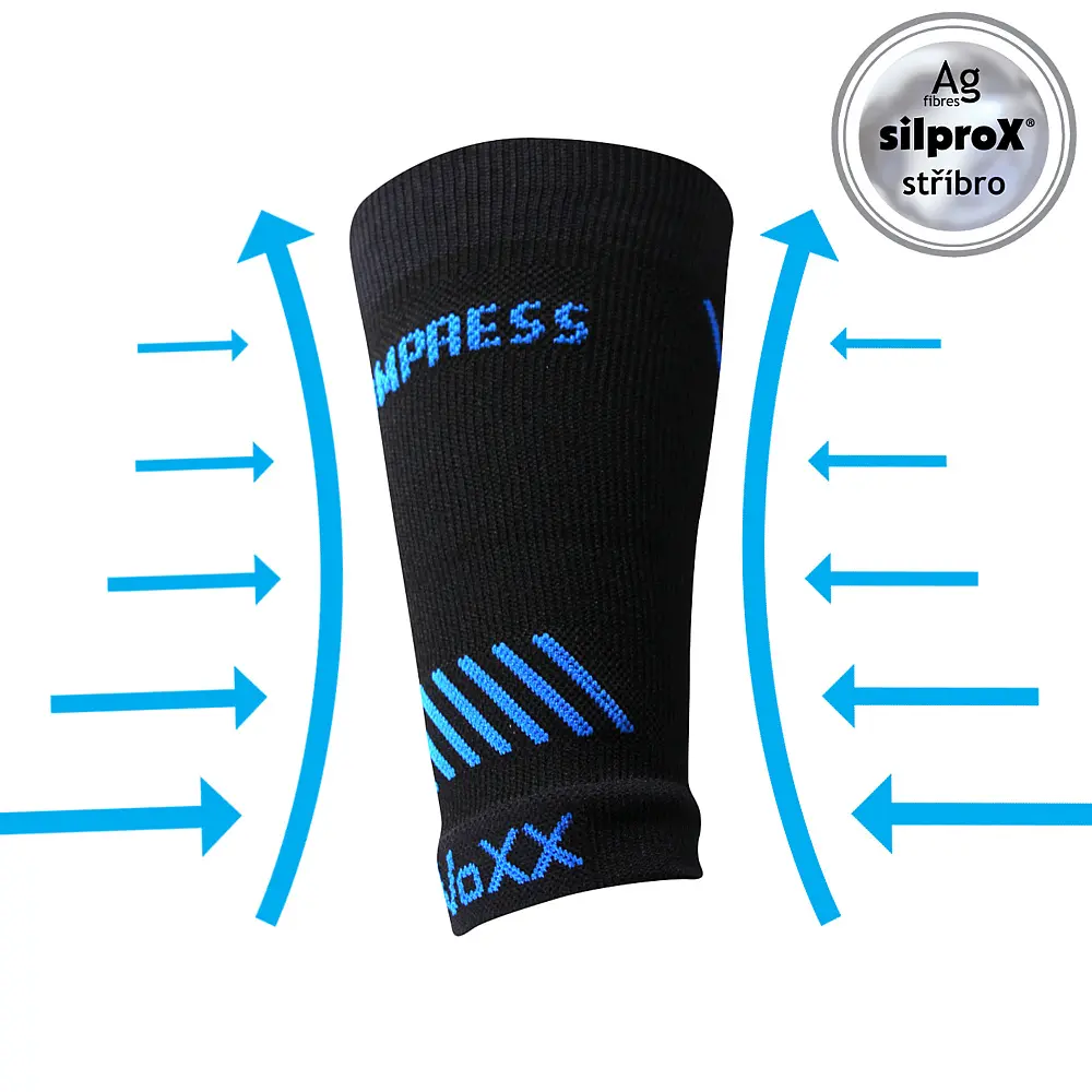 PROTECT kompresní bandáž Voxx - ZÁPĚSTÍ Černá L / XL 1 kus