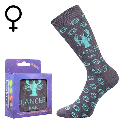 ZODIAC barevné ponožky motiv zvěrokruh Boma 38-41 RAK