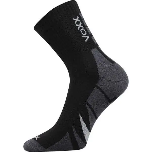 VOXX Ponožky sportovní bavlněné HERMES černé 35-38 101097