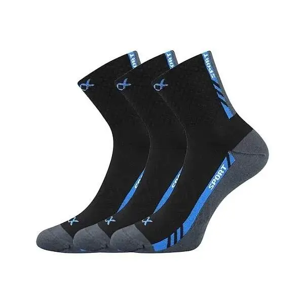 VoXX® Ponožky VoXX Pius - černá Velikost: 35-38 (23-25)