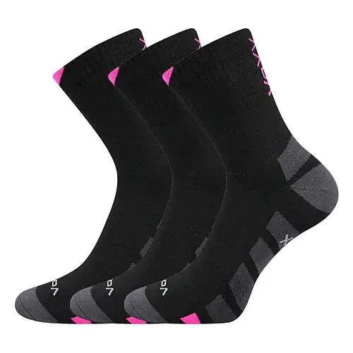 3PACK ponožky VoXX černé II (Gastl)