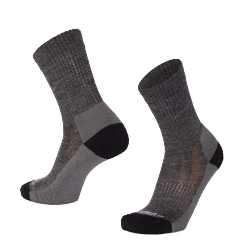 TATRAN BLOCK vysoké jednobarevné merino ponožky Moose šedá 1 pár XL