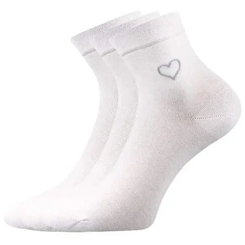 Lonka® Ponožky Lonka Filiona - bílá Velikost: 39-42 (26-28)