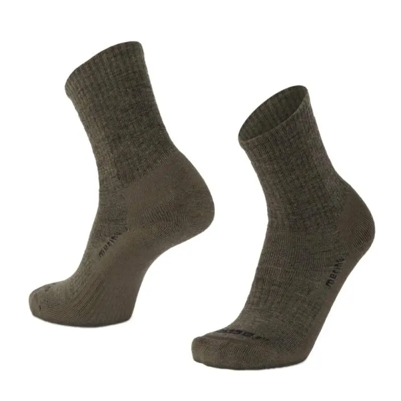 ALP SAME celofroté merino ponožky Moose 1 pár XL Zelená