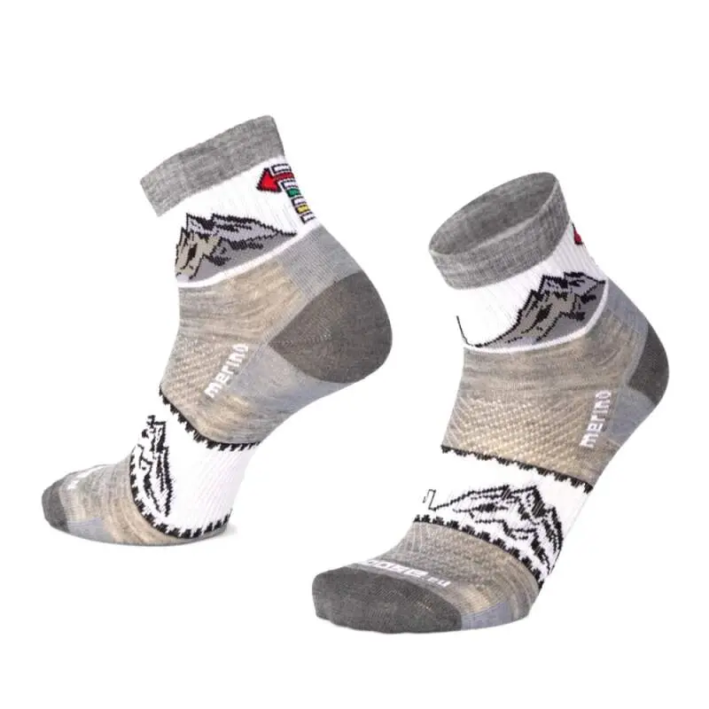 ORLIK KUDYTUDY kotníkové merino ponožky Moose 1 pár