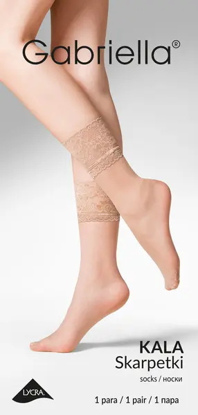 Gabriella ponožky 690 Kala - černá, 35-40