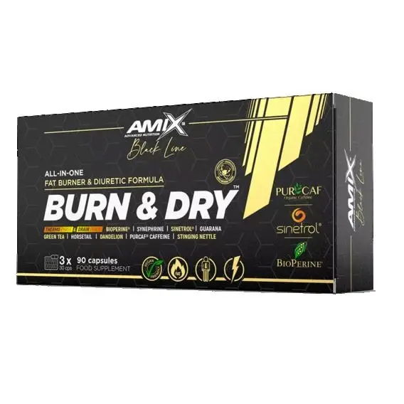 AMIX Black Line Burn & Dry Blister, 90cps