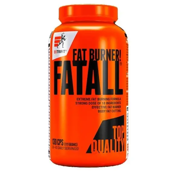 Extrifit Fatall Fat Burner, 130 kapslí