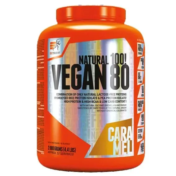 Extrifit Vegan Protein 80 1000 g Příchuť: