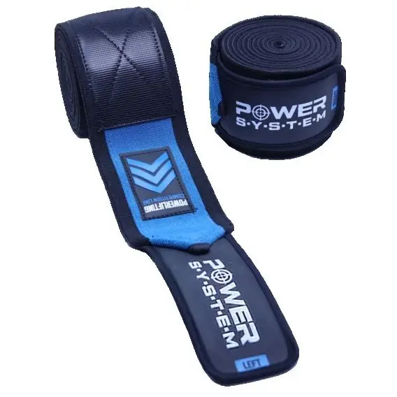 Power System Extra pevné bandáže na kolena Knee Wraps Extreme 3730