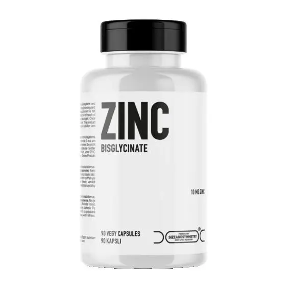 SizeandSymmetry Zinc Chelate 90 kapslí