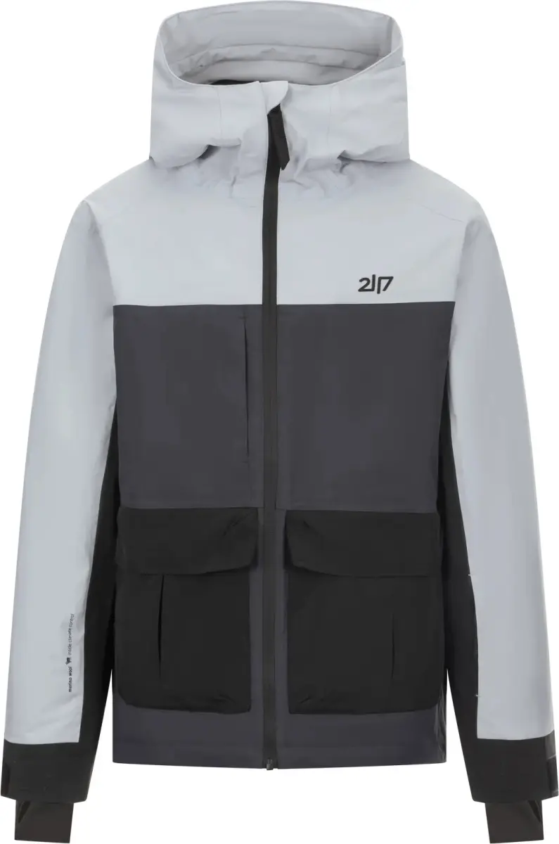 2117 of Sweden Sillerud unisex lyžařská bunda, Soft Blue