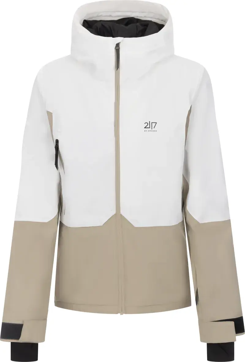 2117 of Sweden Soppero dámská lyžařská bunda, White