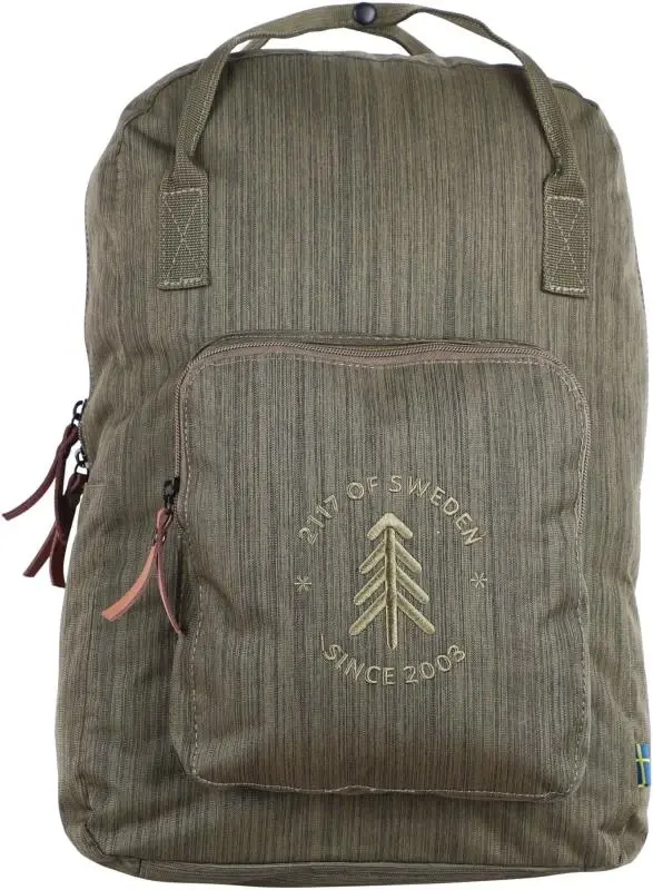 2117 of Sweden STEVIK MELANGE 20L batoh, army green