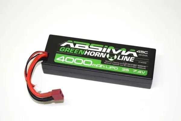 Absima Greenhorn 7,4V/4000mAh 45C LiPo akumulátor s konektorem T-Dean