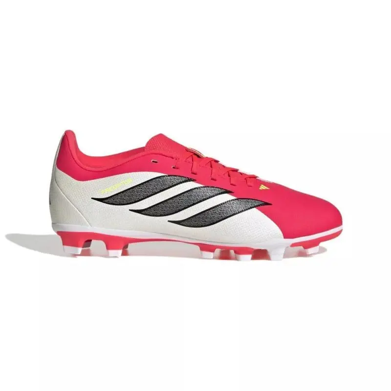 Adidas Predator Club Jr FG/MG lucid red/core black/cloud white chlapecké fotbalové kopačky