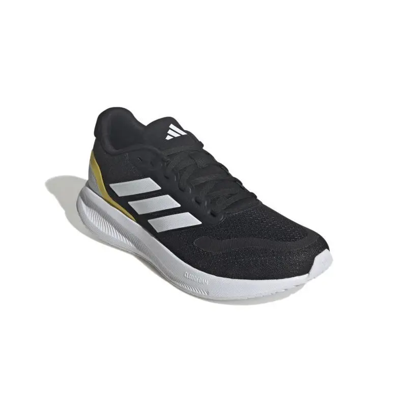 Adidas Runfalcon 5 M core black/cloud white/yellow pánská sportovní obuv
