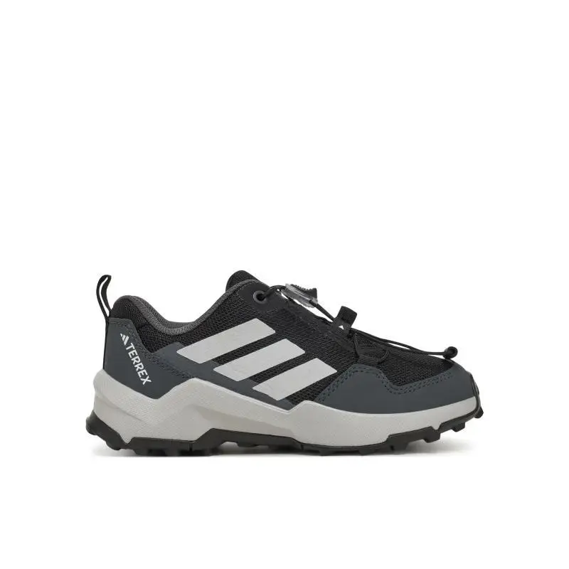 Adidas Terrex AX4S SL Jr core black/grey two/grey six juniorská nízká turistická obuv