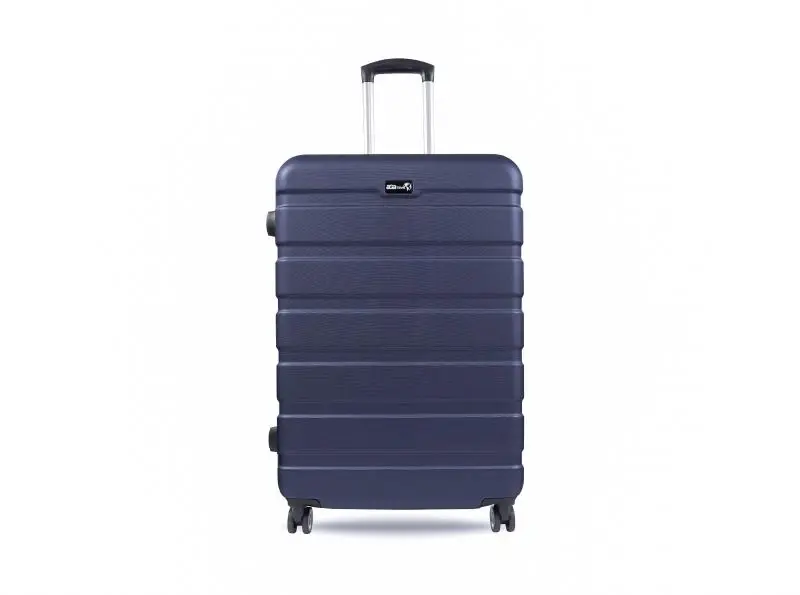 Aga Travel MR4650 L modrý cestovní kufr - prasklý