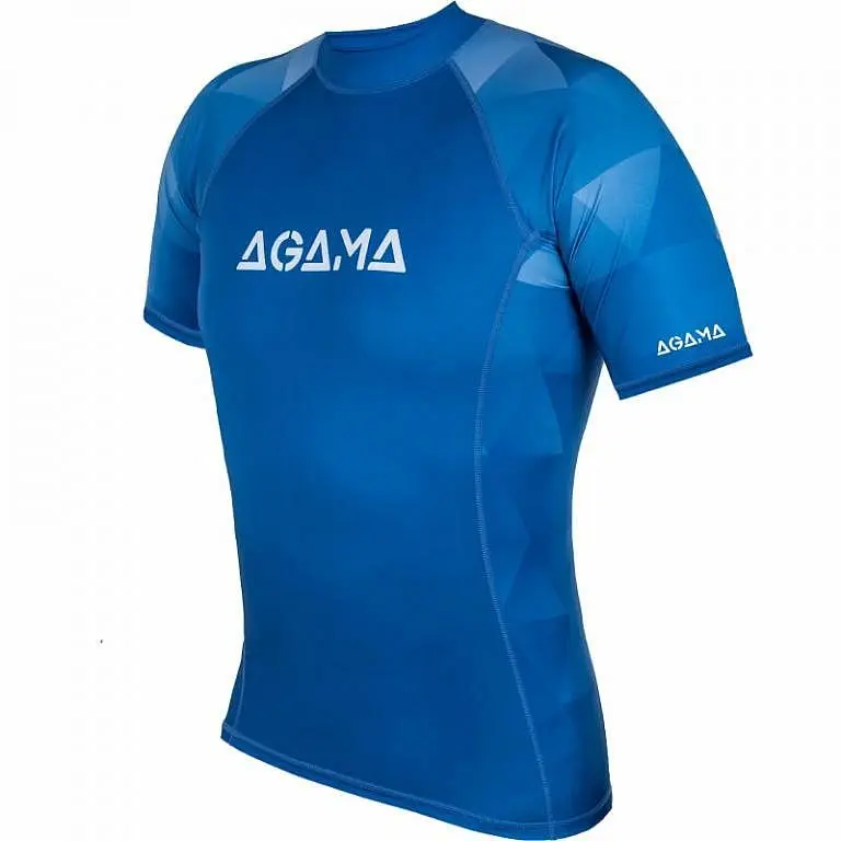 Agama Pánské lycrové triko BLUE MAN, krátký rukáv