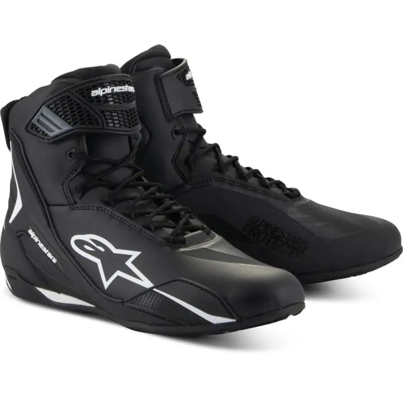Alpinestars Boty na motorku Faster-4 černo-bílé