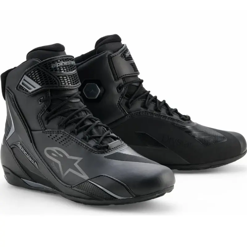 Alpinestars Faster-4 Drystar černo-tmavě šedé motoboty