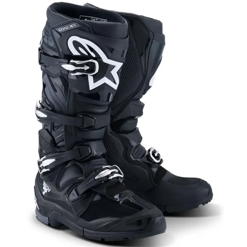 Alpinestars Tech 7 Enduro černo-antracit-bílé boty na motorku