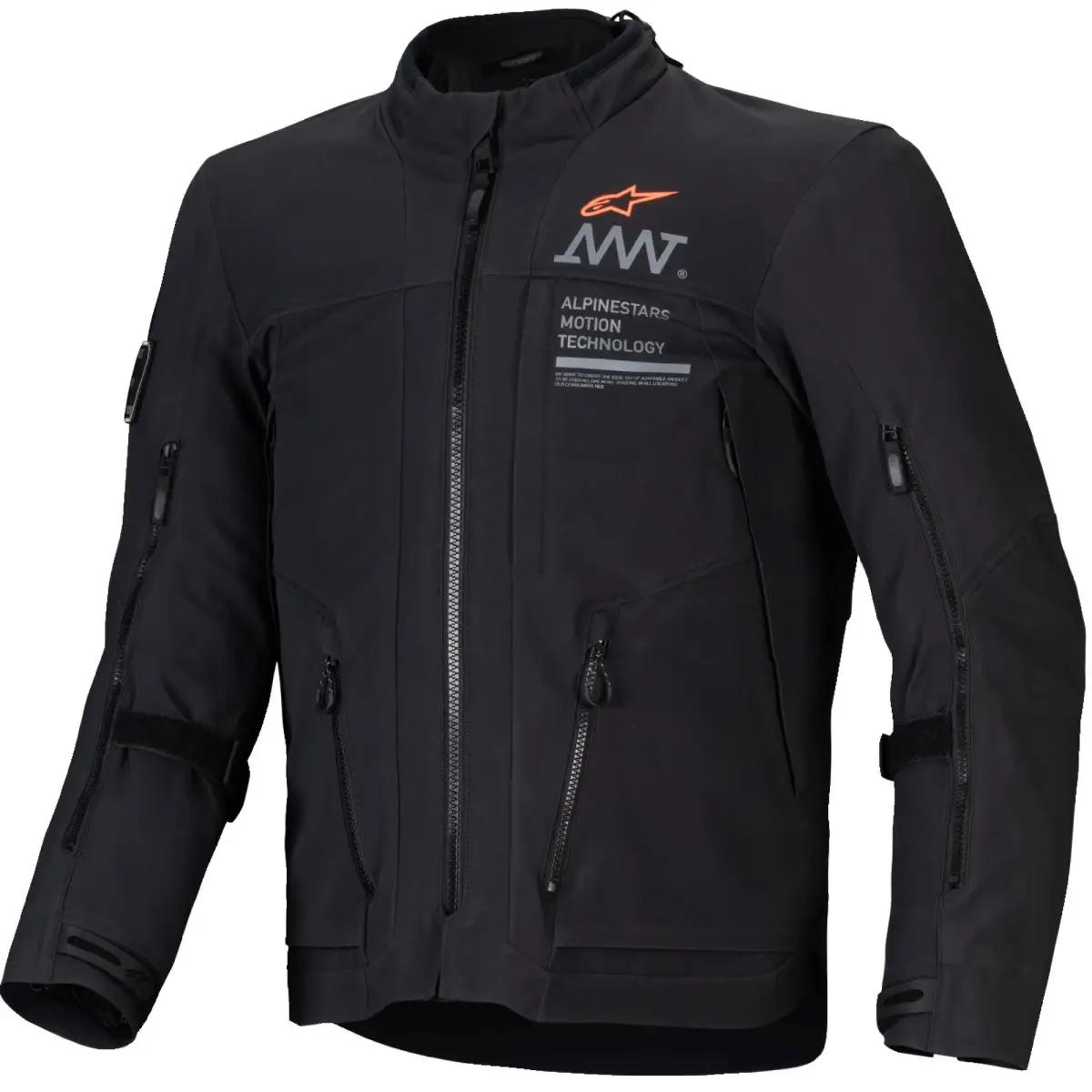 Alpinestars AMT-8 Stretch Drystar XF černá bunda na motorku