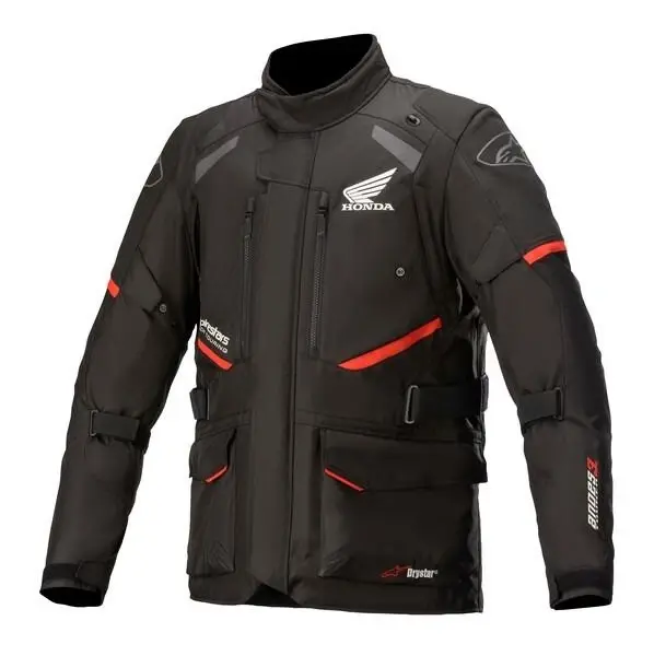 Alpinestars Andes Drystar TECH-AIR 5 kompatibilní Honda kolekce černo-červená bunda na motorku