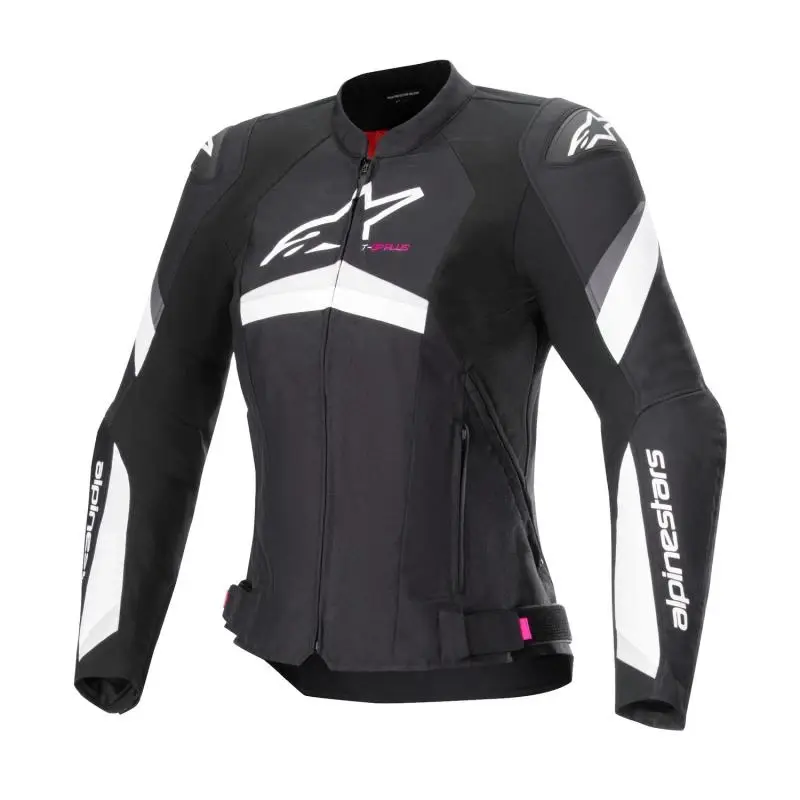 Alpinestars Stella T-GP PLUS R 4 černo-bílá dámská bunda na motorku