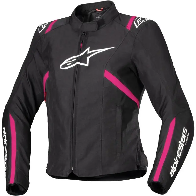 Alpinestars Stella T-SPS 2 Waterproof černo-bílo-růžová dámská bunda na motorku