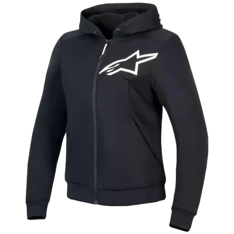 Alpinestars Stella Chrome V2 Sport černá dámská mikina na motorku