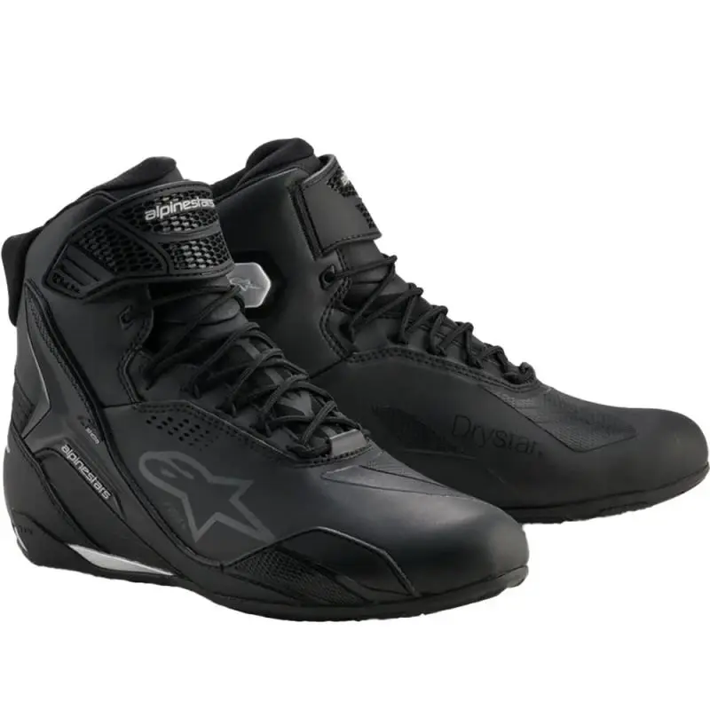 Alpinestars Dámské boty na motorku Stella Faster-4 Drystar černo-stříbrné