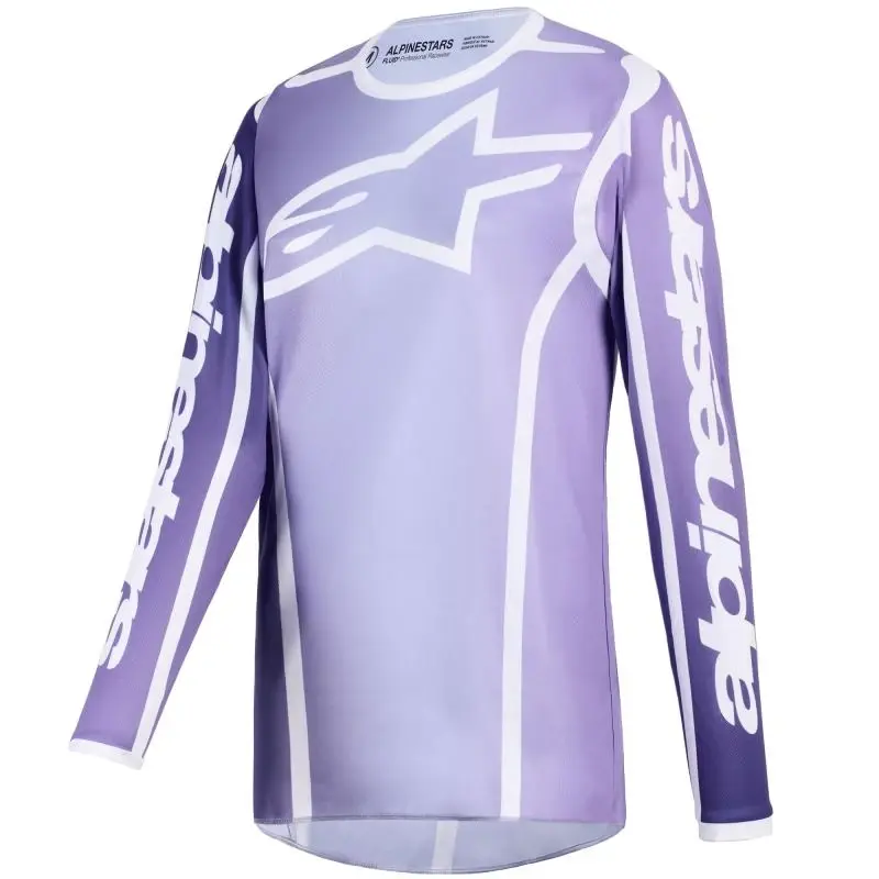 Alpinestars Stella Fluid Apex fialovo-bílý dámský motokrosový dres