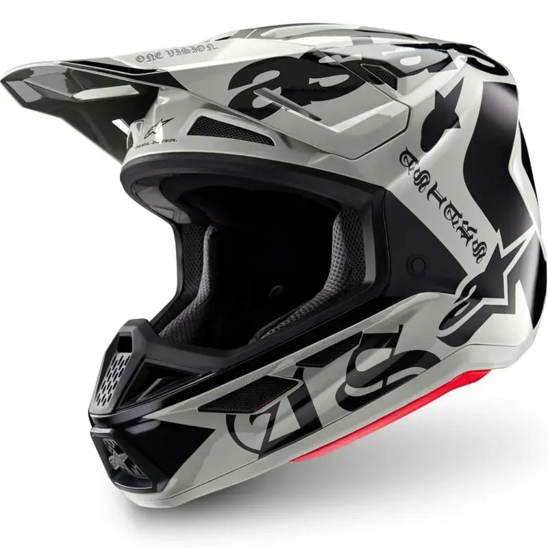 Alpinestars Supertech S-M7 Wolf Dust pískovo-černá limitovaná edice motokrosová helma