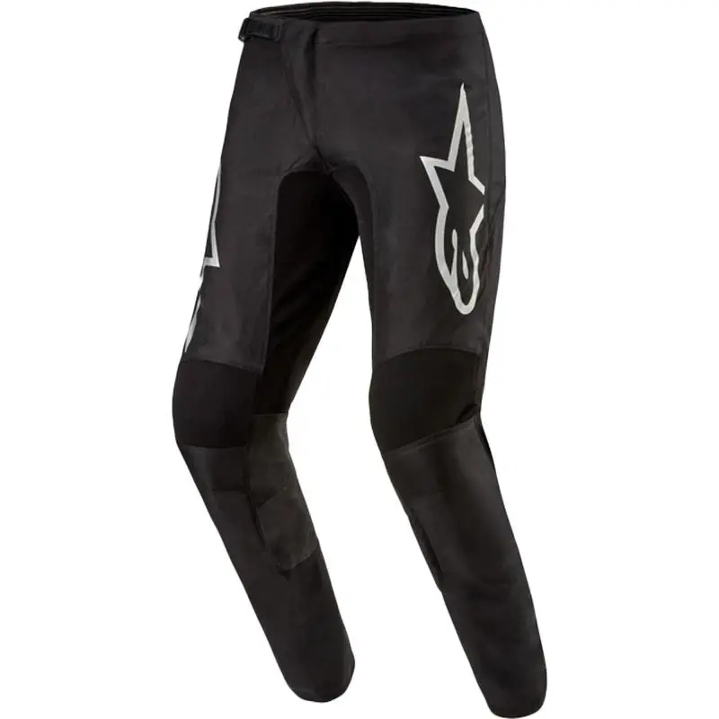 Alpinestars Motokrosové kalhoty Fluid Graphite 2024 černo-stříbrné