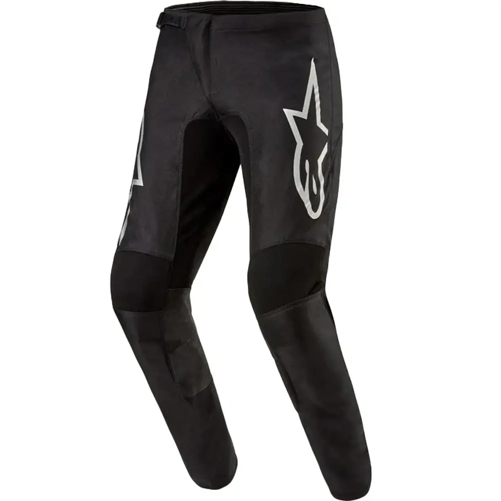 Alpinestars Motokrosové kalhoty Fluid Graphite 2024 černo-stříbrné