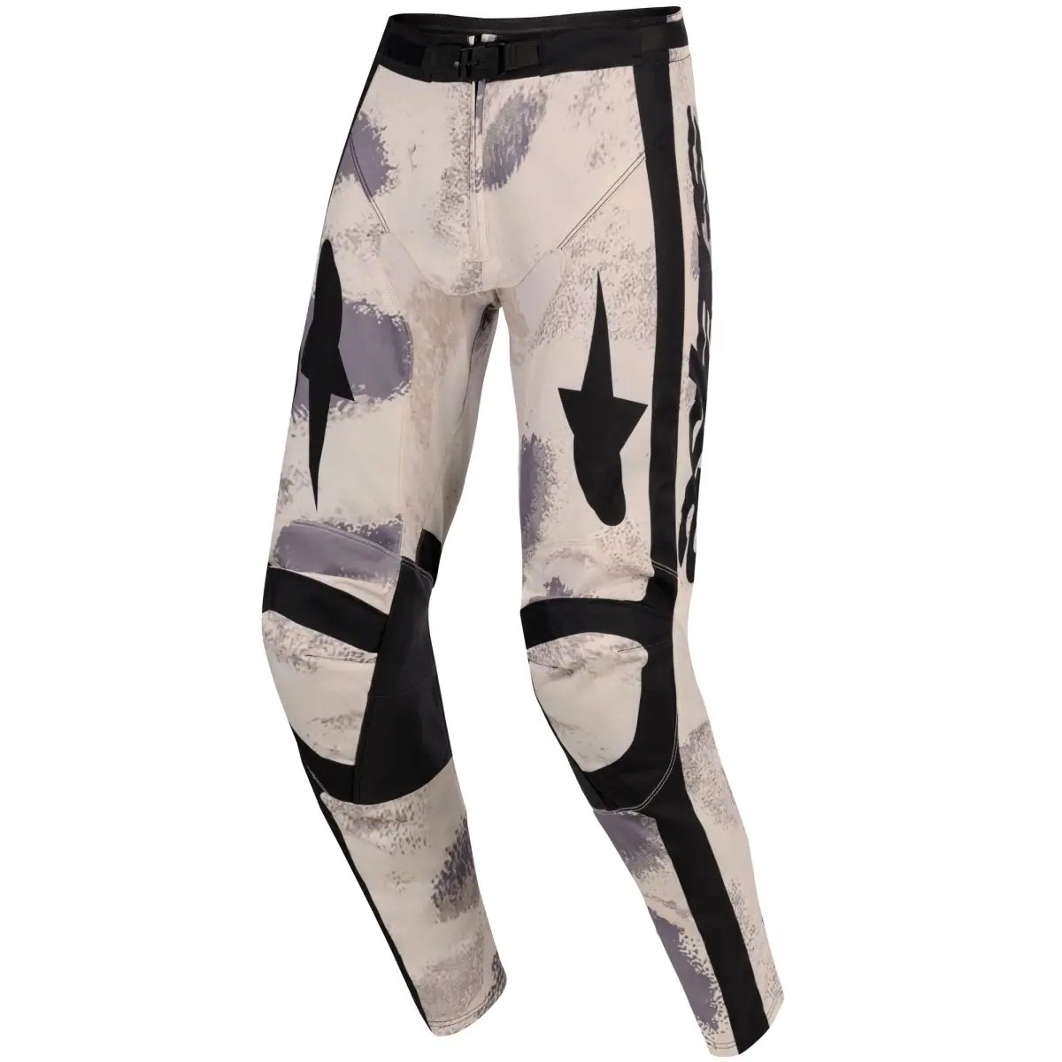 Alpinestars Racer Lahnd pískovo-camo pánské motokrosové kalhoty