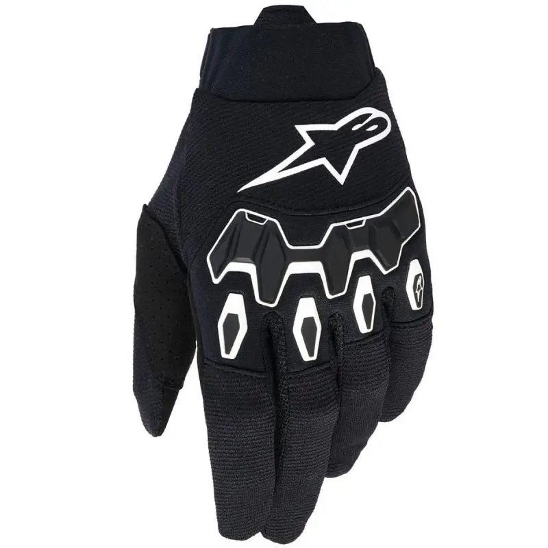 Alpinestars Full Bore V2 černo-bílé pánské motokrosové rukavice