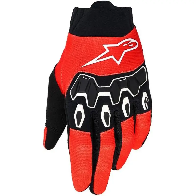 Alpinestars Full Bore V2 oranžovo-černé motokrosové rukavice