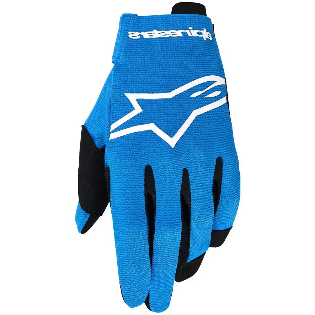 Alpinestars Radar modro-bílé pánské motokrosové rukavice