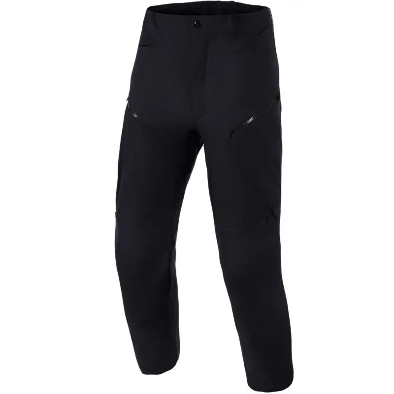 Alpinestars Explore AST černé zkrácené kalhoty na motorku