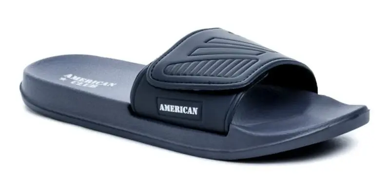 American Club NH88-24 modré pánské nazouváky
