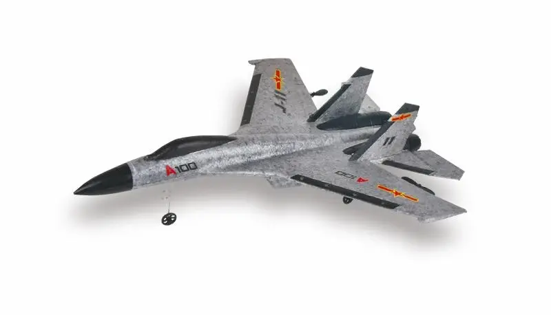 Amewi RC letadlo J-11 replika SU-27 6G Gyro RTF sada