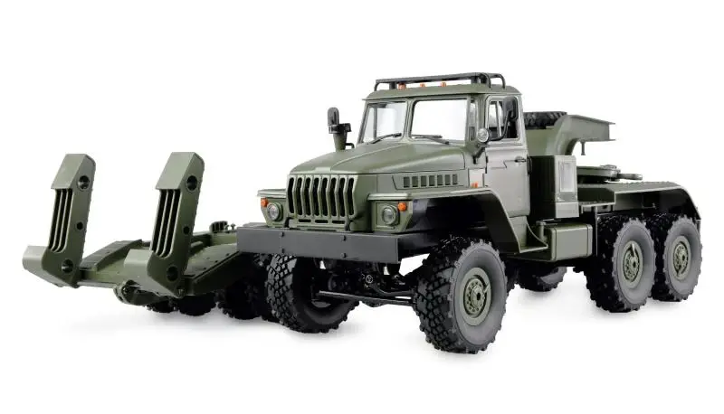 Amewi RC vojenský truck Ural B36 s podvalníkem 6WD 1:16