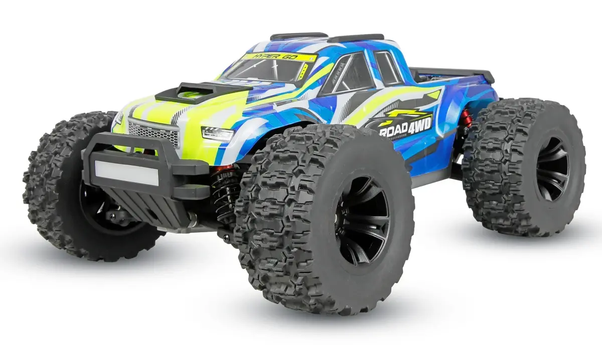 Amewi Hyper Go MTX14 střídavý motor 4x4 1:14 RTR LED rampa monster truck