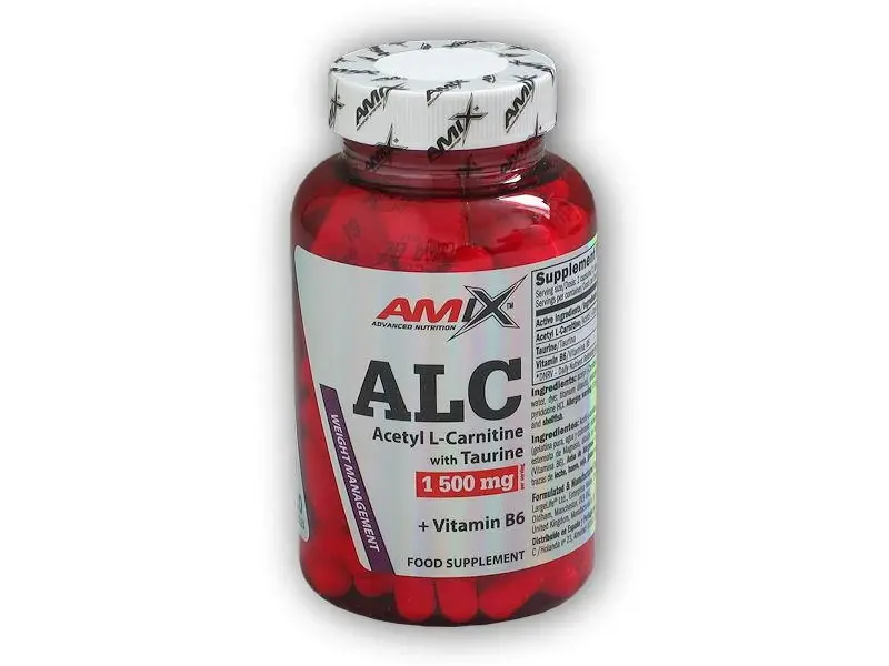 Amix ALC with Taurine & Vitamin B6 120 cps