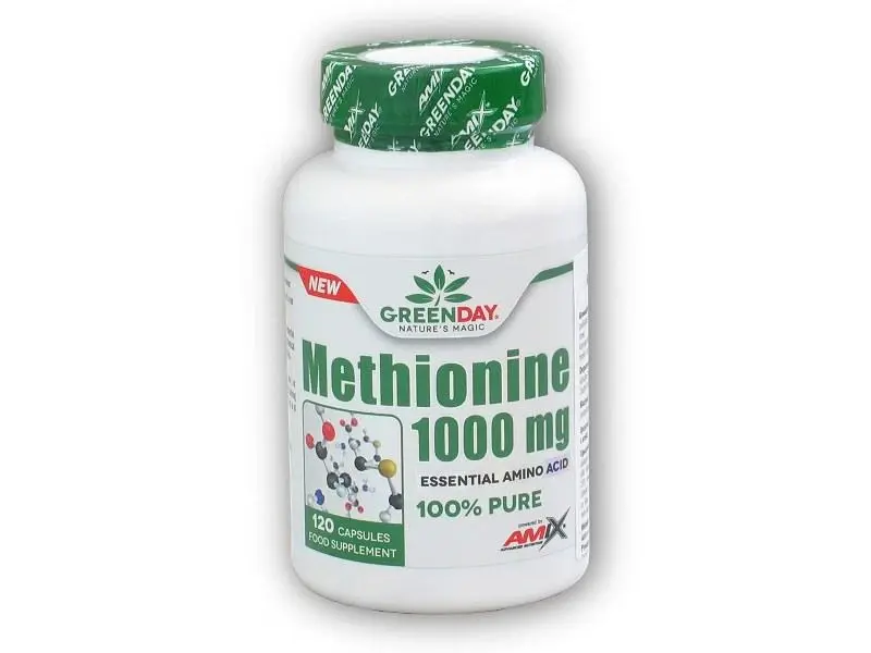 Amix GreenDay Methionine 1000mg 120 kapslí